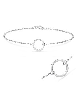 Round Silver Anklet ANK-106